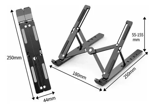 Soporte Universal Para Notebook Plegable Aluminio Portatil - Image 11
