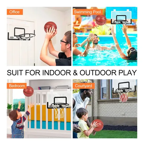 Tablero Basquet Para Colgar + Aro Con Red + Pelota 22030 - Image 6