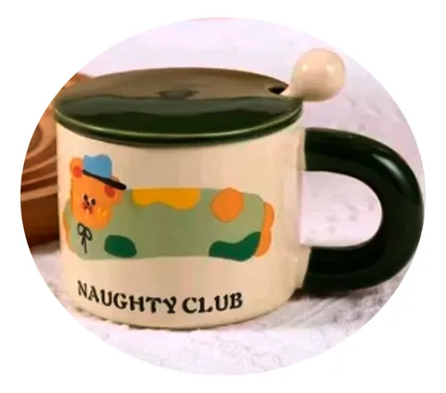 Taza dibujo animales de cerámica Mt09481 – imagen 14