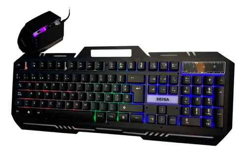 Teclado y mouse gamer LED Dn-k77 - Imagen 4