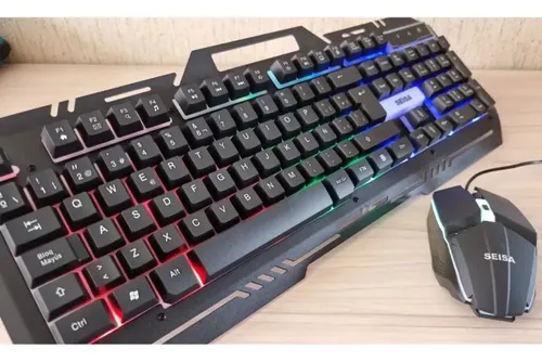 Teclado y mouse gamer LED Dn-k77 - Imagen 7