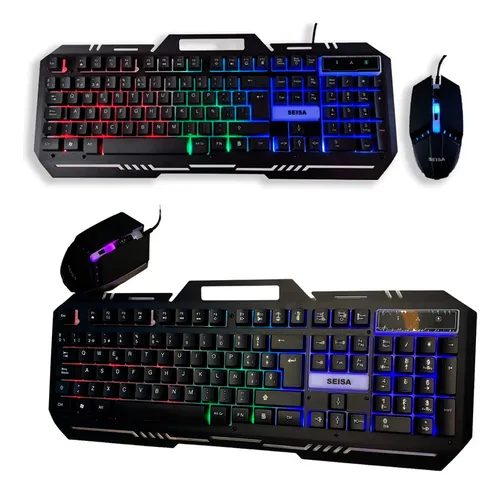 Teclado y mouse gamer LED Dn-k77 - Imagen 6
