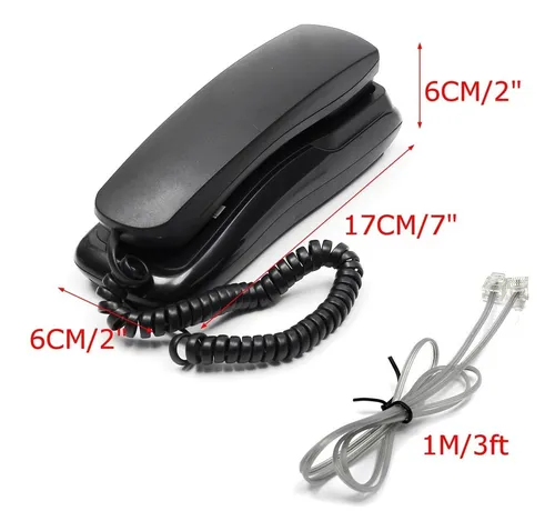 Telefono Fijo De Pared O Mesa Ninc Kx-t628 Mute Redial Pausa - Imagen 7