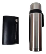 Termo acero inoxidable 1000 ml con funda y manija bombilla Bc0185 - Imagen 4