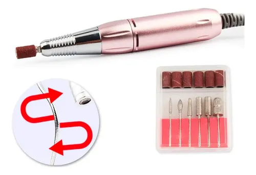 Torno 4 En 1 Uñas Manicura Pedicura 80w Extractor Polvo 608 - Imagen 6