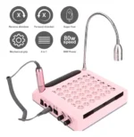 Torno 4 En 1 Uñas Manicura Pedicura 80w Extractor Polvo 608 - Imagen 5