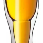 Vaso De Vidrio Pinta Cerveza 350 Ml Forma Botella Invertida
