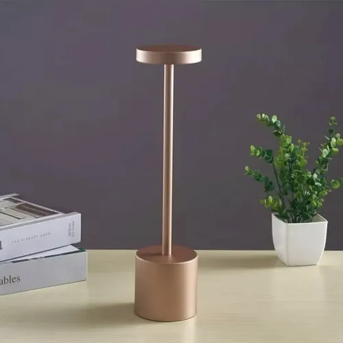 Velador Tactil Recargable Lampara Led Minimalista Lamp-03 - Imagen 2
