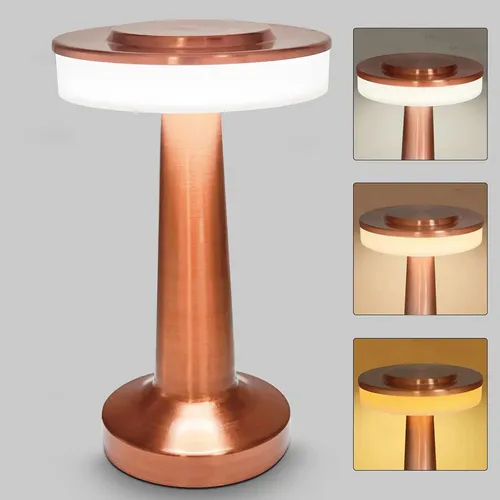 Velador LED táctil recargable minimalista USB 24073 - Image 7