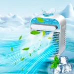 Ventilador Aire Acondicionado Frio Rgb Portátil Usb 241325 - Imagen 7