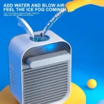 Ventilador Aire Acondicionado Frio Rgb Portátil Usb 241325 - Imagen 10