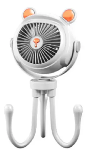 Ventilador De 3 Velocidades Flexible Recargable Usb Gl2402 - Imagen 7