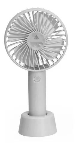 Ventilador Mini Portatil Recargable Por Usb Con Base Ss-2 - Image 6
