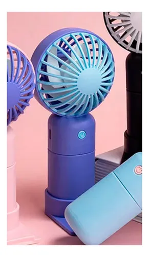 Ventilador Mini Portatil Recargable Por Usb Con Base Ss-2 - Image 11