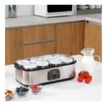 Yogurtera Eléctrica Digital Para Yogurt Con 8 Frascos Or11y - Image 2