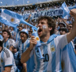 Bocina Vuvuzela Corneta Manual De Empuje Argentina Wcf-06 - Imagen 3
