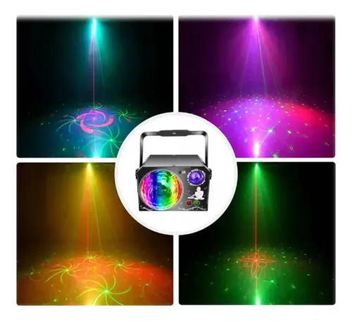 Bola Magica Luz Laser Control Remoto Audiorritmica Ems-45 - Imagen 10