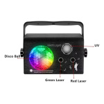 Bola mágica luz láser a control remoto audio rítmica Ems-45 - Imagen 4