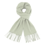 Bufandon Unisex Bufanda Grande 160x29 Cm Invierno Frio Kd35 Color Crema Diseño De La Tela Liso Talle Único