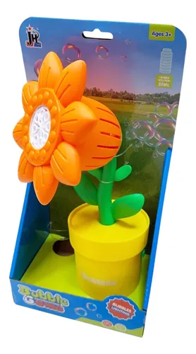Burbujero automático flor girasol con luces infantil 24086 - Imagen 5