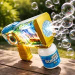 Burbujero pistola lanza burbujas a pilas infantil 24174 - Imagen 10