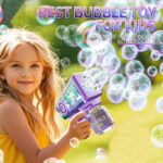 Burbujero pistola lanza burbujas a pilas infantil 24174 - Imagen 15