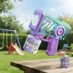 Burbujero Pistola Lanza Burbujas A Pilas Infantil 24174 Amarillo