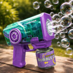 Burbujero pistola lanza burbujas a pilas infantil 24174 - Imagen 4