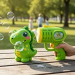 Burbujero Pistola Lanza Burbujas Automatica Juguete 240-8987 Verde - Imagen 12