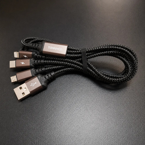 Cable De Carga Rápida 3 En 1 Xs Para iPhone Y Android - Imagen 3