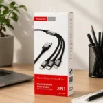 Cable De Carga Rápida 3 En 1 Xs Para iPhone Y Android - Imagen 4
