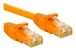 Cable De Red 2 Mts Cat. 6e Patch Utp Internet Pc Naranja - Imagen 2