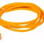Cable De Red 2 Mts Cat. 6e Patch Utp Internet Pc Naranja