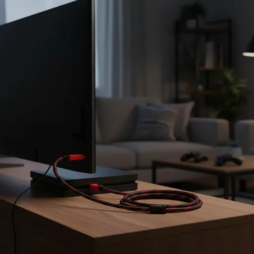 Cable Hdtv Macho Macho Full 1080p 1.5 Mts Metros Dvd – imagen de uso