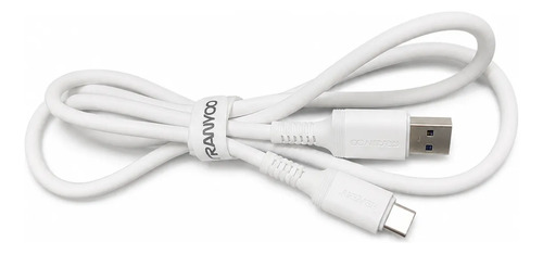 Cable Usb Tipo C Carga Rápida 6a Modelo T-x19c Blanco - Imagen 1