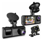 Cámara auto 3 en 1 frontal interna y retroceso full HD 91575