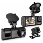 Cámara auto 3 en 1 frontal interna y retroceso full HD 91575