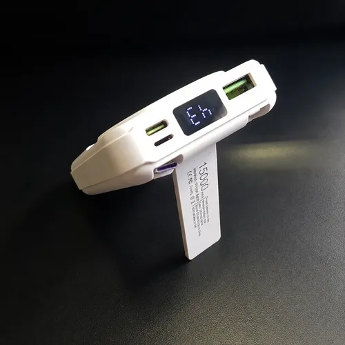 Cargador Magnetico Inalambrico Para Celular Powerbank 1063 Blanco - Imagen 6