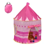 Castillo plegable juego pelotero rosa - Imagen 5