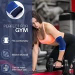 Combo Coderas X2 + Rodilleras X2 Deportivas Fitness Esguince - Imagen 4