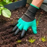 Combo Guantes Garras + Rastrillo Y Palita + Pala Plegable K3 - Imagen 2