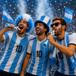 Corneta Claxon Plástico Argentina Copa America 21cm Efi0006 – vista lateral