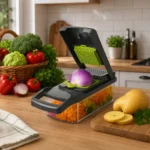 Colador Cortador Ajustable De Verduras 8 Cuchillas 14 En 1 - Imagen 2