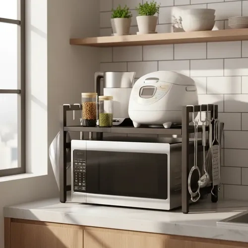 Estante microondas multiuso para cocina Jym8