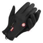 Guantes térmicos con cierre para invierno táctil touch – vista lateral