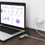 Hub Usb 5 En 1 Pd Hdmi 4k Audio 3.5m Para Pc Mac Byl-2009 Gris - Imagen 2