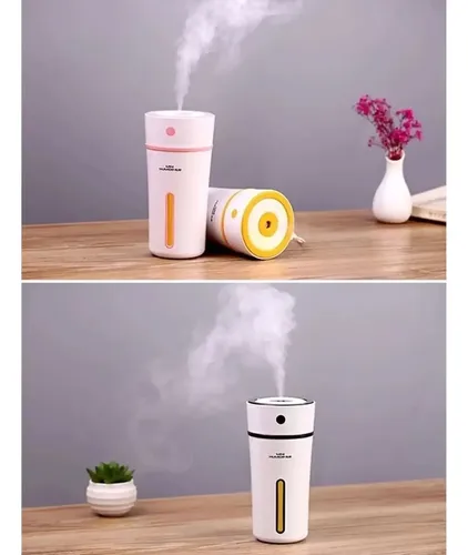 Humidificador Vaso Bolduke Portátil Para Hogar U Oficina Blanco Con Negro - Imagen 17
