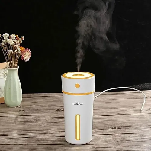 Humidificador Vaso Bolduke Portátil Para Hogar U Oficina Blanco Con Negro - Imagen 18