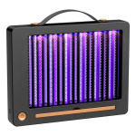 Lampara Mata Mosquitos Y Moscas Insectos Led Uv Av24888 Violeta - Imagen 9