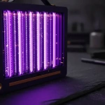 Lampara Mata Mosquitos Y Moscas Insectos Led Uv Av24888 Violeta - Imagen 12